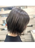 切りっぱなしボブ