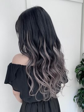 イヴァン アンド リズ 奈良店(IVAn ＆ LIZ) 大人かわいい♪外国人風カラーエクステ×オリーブグレージュ