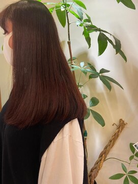 イリー 代官山(ILY) 前髪/イメチェン/ラベンダーカラー/イヤリングカラー[代官山]