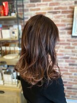 アートアンドヘアーデザイン ダイアリー(Art Hair design Diary) 【Diary】 バレイヤージュ×シナモンベージュ