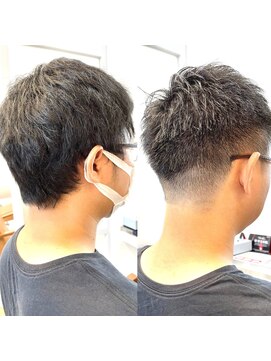 ロミーオム 本厚木(ROMMY. Homme) 【刈り上げメンズショートスタイル】