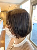 ソレカ(SORECA)&nbsp;【SORECA/ソレカ】前髪流しのミニボブ