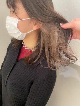 ネオリーブアイム 横浜西口店(Neolive aim) インナーカラー モカベージュ【横浜】