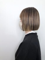 ルチェア ヘア(Lucea Hair)&nbsp;ぱつボブ　ハイライト