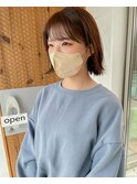 切りっぱなしボブ