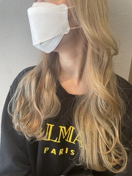 ジレ(giLet) ヨシンモリ×ブロンドベージュ