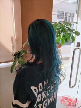 ヘアアンドメイク アール(hair&make R) ラグーンカラー