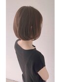 ショートボブ×顎ラインショート
