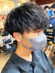 20代30代40代メンズ韓流コンマヘアビジネス清潔感爽やか