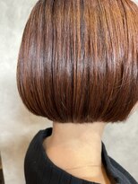 オーガニック ヘアサロン クスクス(organic hair salon kusu kusu)&nbsp;コンパクトボブ×髪質改善ヘナ