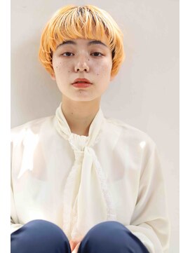 テラスコード 梅田(TERRACE CODE) 大人マッシュショートカット丸みショート前髪あり