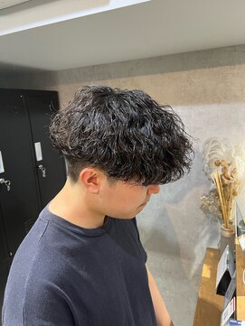 パーク バイ クリーム 大宮(PARK by CREAM) 【メンズ】波巻きスパイラルパーマ