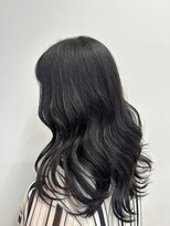 ココチヘアーサロン&nbsp;ブルーベリーアッシュカラー