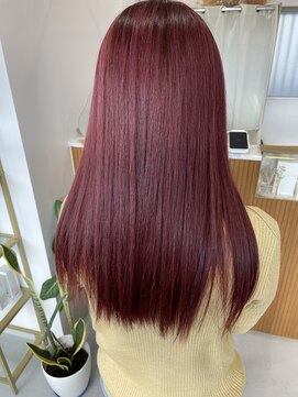 ラシク(racic) 【racic】レッドピンクカラー10代20代30代