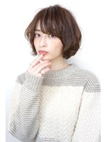 ルミヘアー 県庁藤江店(Lumi hair) 《Lumi hair》アッシュブラック×マッシュパーマ30代40代50代