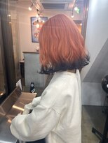 シェア 天王寺(share)&nbsp;エンドカラー/オレンジ/ブラック/デザインカラー/【中野】