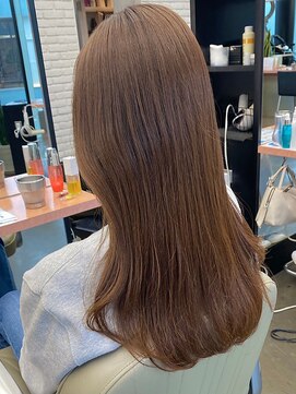 ディフィーノ 青山(DIFINO) 【DIFINO 青山】ブリーチなしくすみベージュ/透明感カラー