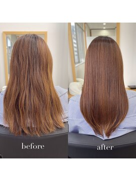 リアン 四条大宮店(Lien) 縮毛矯正+髪質改善トリートメント+カット(リタッチ可)