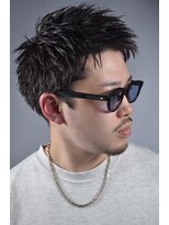 プレミアムバーバー 表参道店(PREMIUM BARBER produce by HIRO GINZA) スパイキーショート