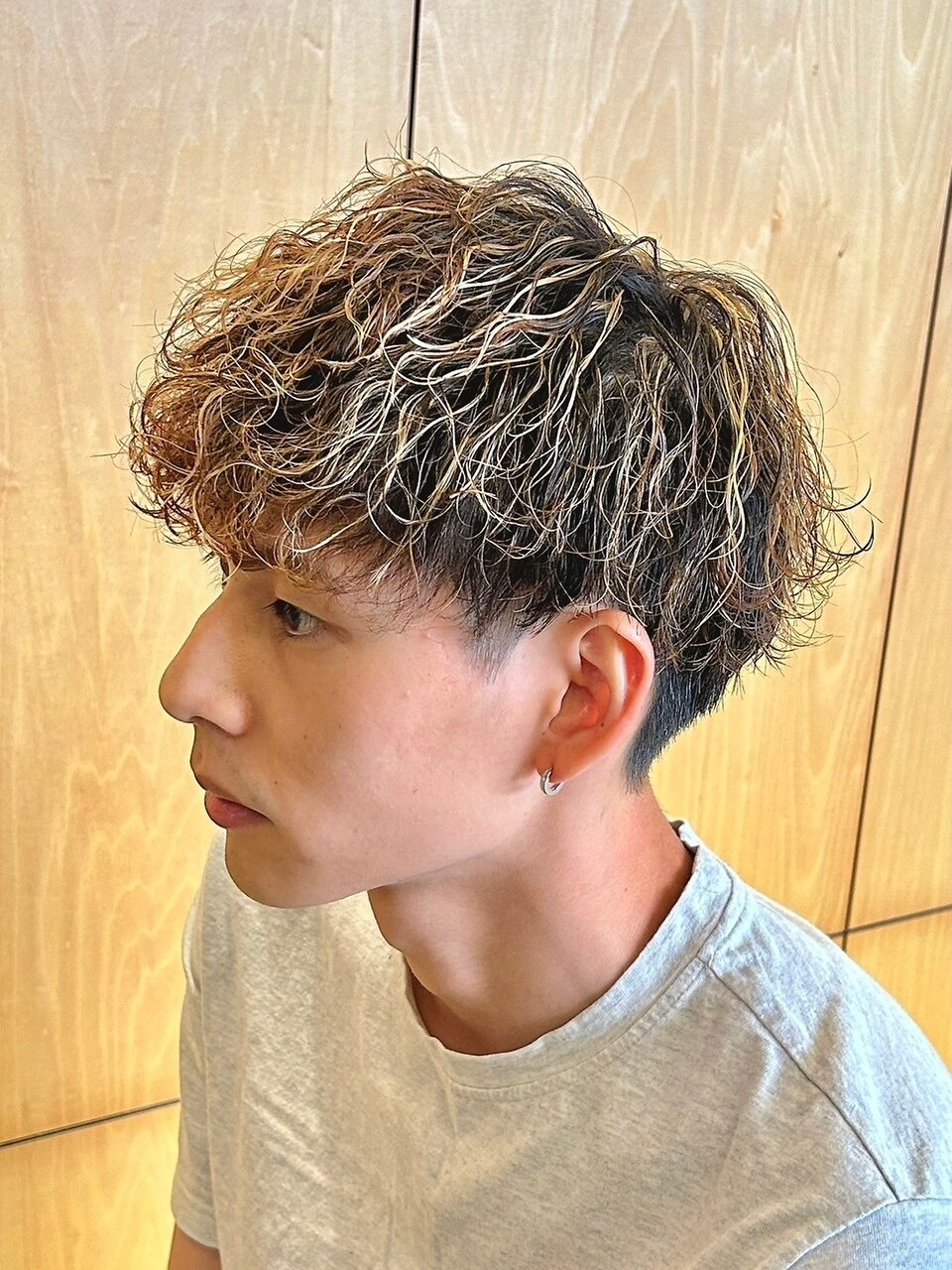 メンズカット+選べるメンズパーマ ［伊勢崎/シャドウパーマ/メンズパーマ］