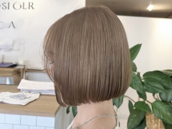 グランデュール 東静岡池田店(GRANDEUR)の写真/《ダメージレスで、透明感あるカラーが◎》ダブルカラーからインナーカラーまでお客様に合わせたご提案を＊