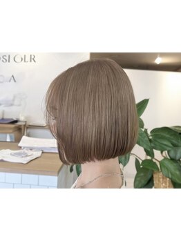 《ダメージレスで、透明感あるカラーが◎》ダブルカラーからインナーカラーまでお客様に合わせたご提案を＊