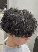 熊本メンズサロン 波巻きパーマ 波巻きスパイラル MEN'S HAIR