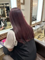 コワファースト 大分(COIFF1RST) レッドパープルカラー