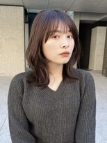 ローネス(LONESS)&nbsp;くびれヘア　レイヤーカット　ミディアムレイヤー