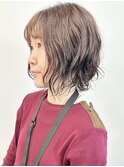 ・ニュアンスパーマ大人ボブパーマゆるふわパーマボブ30代40代