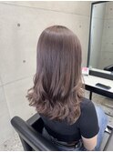 ケアブリーチハイライトバレイヤージュラベンダーブラウン