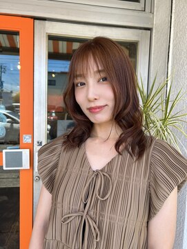 ファンファンバイルー 岐阜(fan fun by Rooo) ベージュカラーピンクベージュカラー透明感カラー