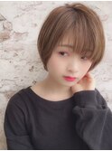 アンブレラカラー/こなれミディ/ウェーブパーマ/前髪/錦糸町