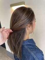 アース 菊名店(HAIR&MAKE EARTH)&nbsp;ハイライトベージュ　オレンジポイント