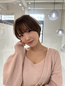 ロンドエニカ 大宮(Lond enika) ショート/ハイライトカラー/白髪/白髪ぼかし/くびれヘア/大宮