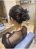 結婚式＊hairset