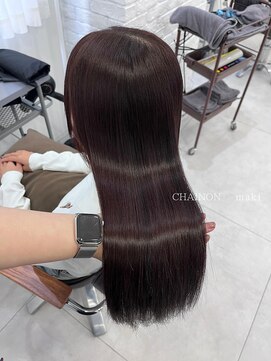 シェノン 西梅田(CHAINON) 艶×抜け感で仕上げる【韓国風似合わせスタイル】西梅田