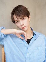 ニコ トウキョウ ロジック(nico TOKYO Logic)&nbsp;メンズセンターパートウルフセンターパートニュアンスパーマ襟足