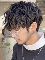 フィフス 天神大名(fifth) 天神メンズパーマツイストスパイラルパーマッシュウルフカット