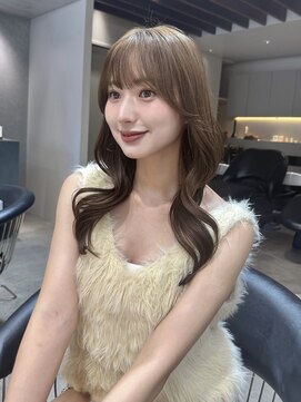 ロンド ロワール 門前仲町(Lond Loire) 韓国レイヤーカット/くびれ巻き/前髪顔周り/セミディ[門前仲町]