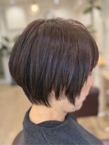 プラウドヘアー(Proud hair)&nbsp;涼し気ショート/白髪染めブラウン/大人ショート