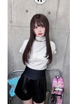 シックス バイ インク 渋谷(SIX by INK.)&nbsp;ダークブルー/デジタルパーマ/ワンホンレイヤー[渋谷]