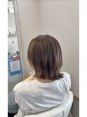 乾かすだけでまとまるミディアムレイヤー