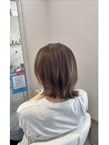 ホワイト 八千代緑が丘店(white)&nbsp;乾かすだけでまとまるミディアムレイヤー
