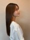 サロン チアリス(salon chiariss)の写真/厳選トリートメントで創る、極上うるツヤ美髪。上品な韓国風レイヤーカットが引き立つ、憧れの質感を再現
