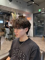 スタイルメンズ 藤沢(STYLE MEN)&nbsp;STYLE MENメンズカットダウンバングシャドウパーマ