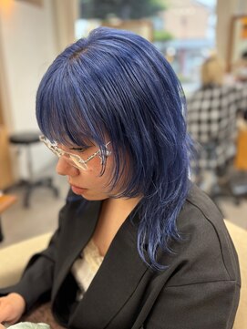 リングバイモアムー(Ring by Moremuu) ブルー　レイヤー　［issy］