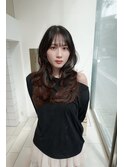 【広島レイヤーカット】レイヤーカット×艶ブラウン