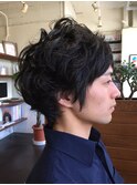 メンズミディアムパーマ！　20代 30代 40代 50代 &nbsp;髪質改善