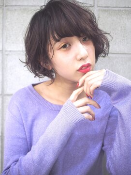 ネス(ness) [RIMMA]ベリーアッシュ//ダークトーン//耳かけショート